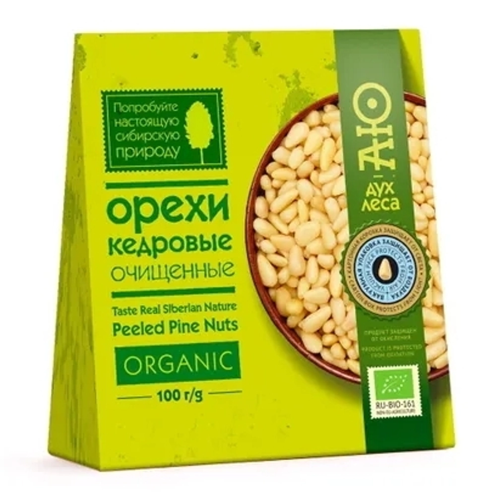 Органические кедровые орехи "Алтайга", 100 г