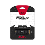Твердотельный накопитель SSD 2TB Kingston Fury Renegade M.2 2280 PCIe 4.0 x4 NVMe R7300/W7000MB/s, 2,0PBW