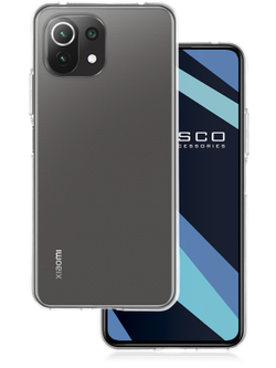 Чехол ROSCO для Xiaomi Mi 11 Lite;Xiaomi Mi 11 Lite 5G;Xiaomi 11 Lite 5G NE оптом (арт. XM-MI11L-TPU-TRANSPARENT)