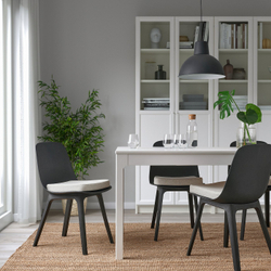 IKEA ÅKERVINDEFLY  (ИКЕА ОКЕРВИНДЕФЛИ)  -  Подушка на стул - бежевый 39/35х37х5 см