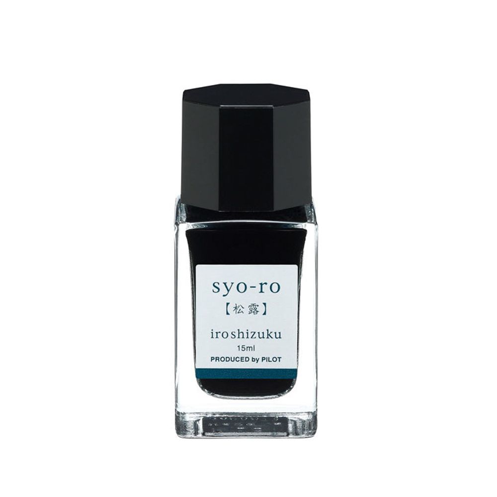Чернила Pilot Iroshizuku Syo-Ro темно-бирюзовые (INK-15-SY)