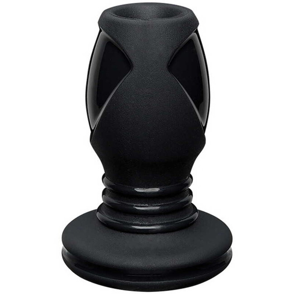 Анальная пробка Platinum Premium Silicone Plug 3 Black (Цвет: черный)