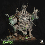 Grand Alliance Chaos Maggotkin of Nurgle Chaos Daemons Творец чумы миниатюра для dnd, днд, pathfinder, фентези, Настольная игра, НРИ, Варгейм, РПГ