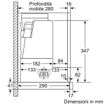 Встраиваемая вытяжка Bosch DFR067T51