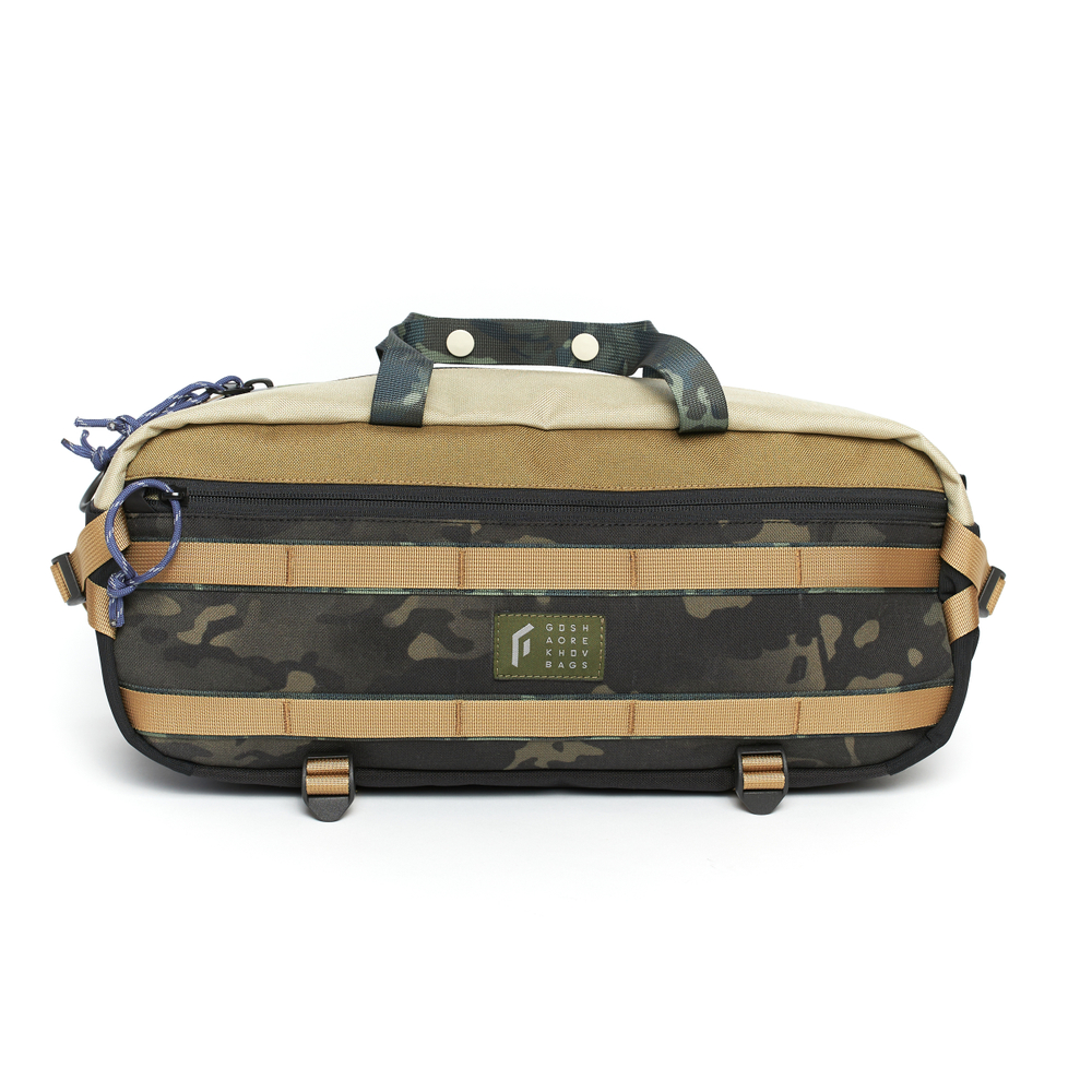 Сумка Technic Sling Baguette dark camo/песочный/бежевый