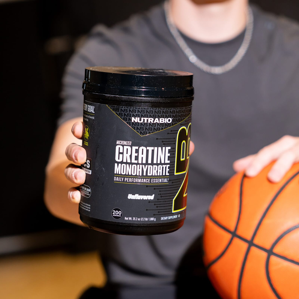 NutraBio, Performance, микронизированный моногидрат креатина, 1000 г (35,3 унции)