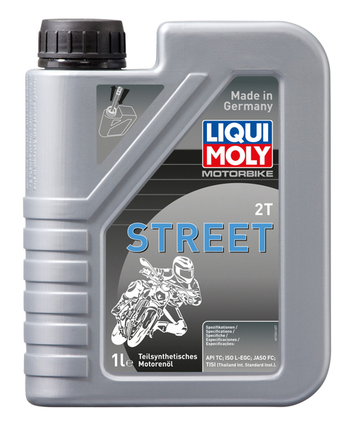 Масло для мотоциклов 2Т Liqui Moly Motorbike (1л) п/синтетика