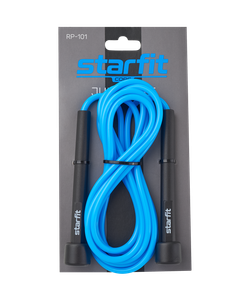 Скакалка STARFIT RP-101, 3 м, синий