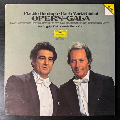 Placido Domingo, Carlo Maria Giulini, Los Angeles Philharmonic Orchestra - Opern-Gala (Германия 1987г.)