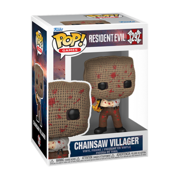 Фигурка Funko POP! Games Resident Evil Chainsaw Villager (1292) 93533