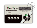 Подарочная карта на 3000 рублей