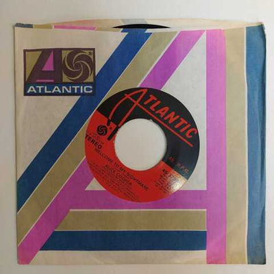 Alice Cooper - Welcome To My Nightmare (США 1975г.) 7", 45 RPM, Single