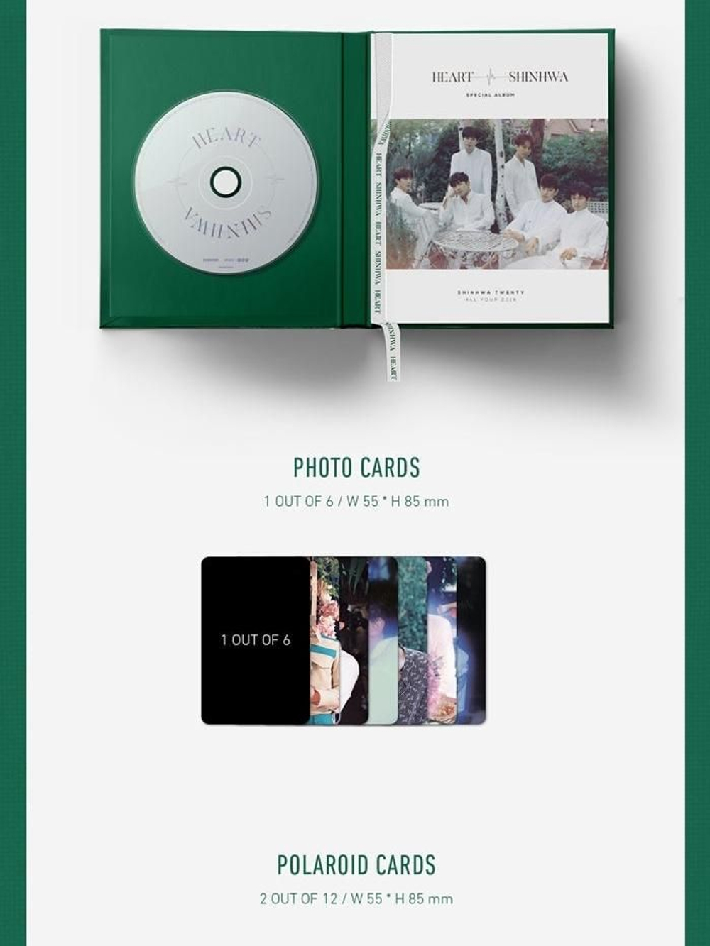 Альбом SHINHWA - HEART Twenty Special Album