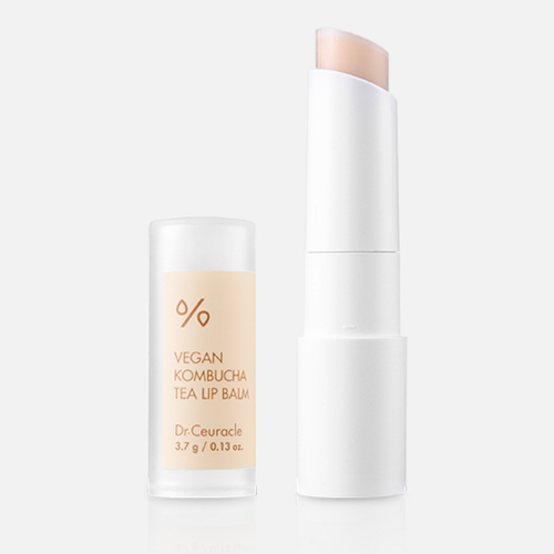 DR.CEURACLE VEGAN KOMBUCHA TEA LIP BALM Веганский бальзам для губ с чаем комбуча