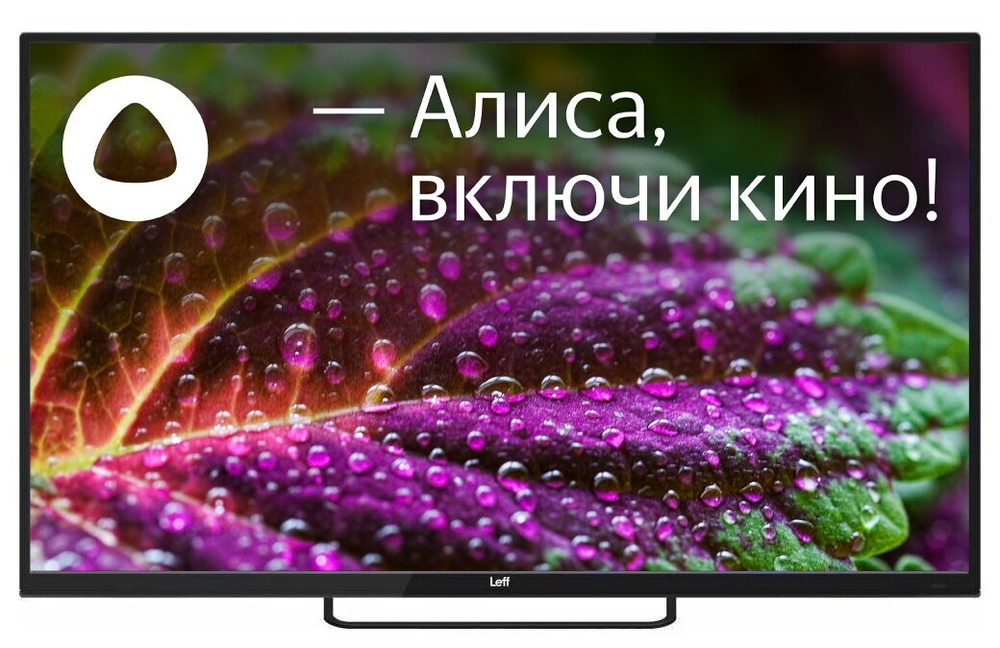 тв ЖК Leff 55U540S Smart Яндекс