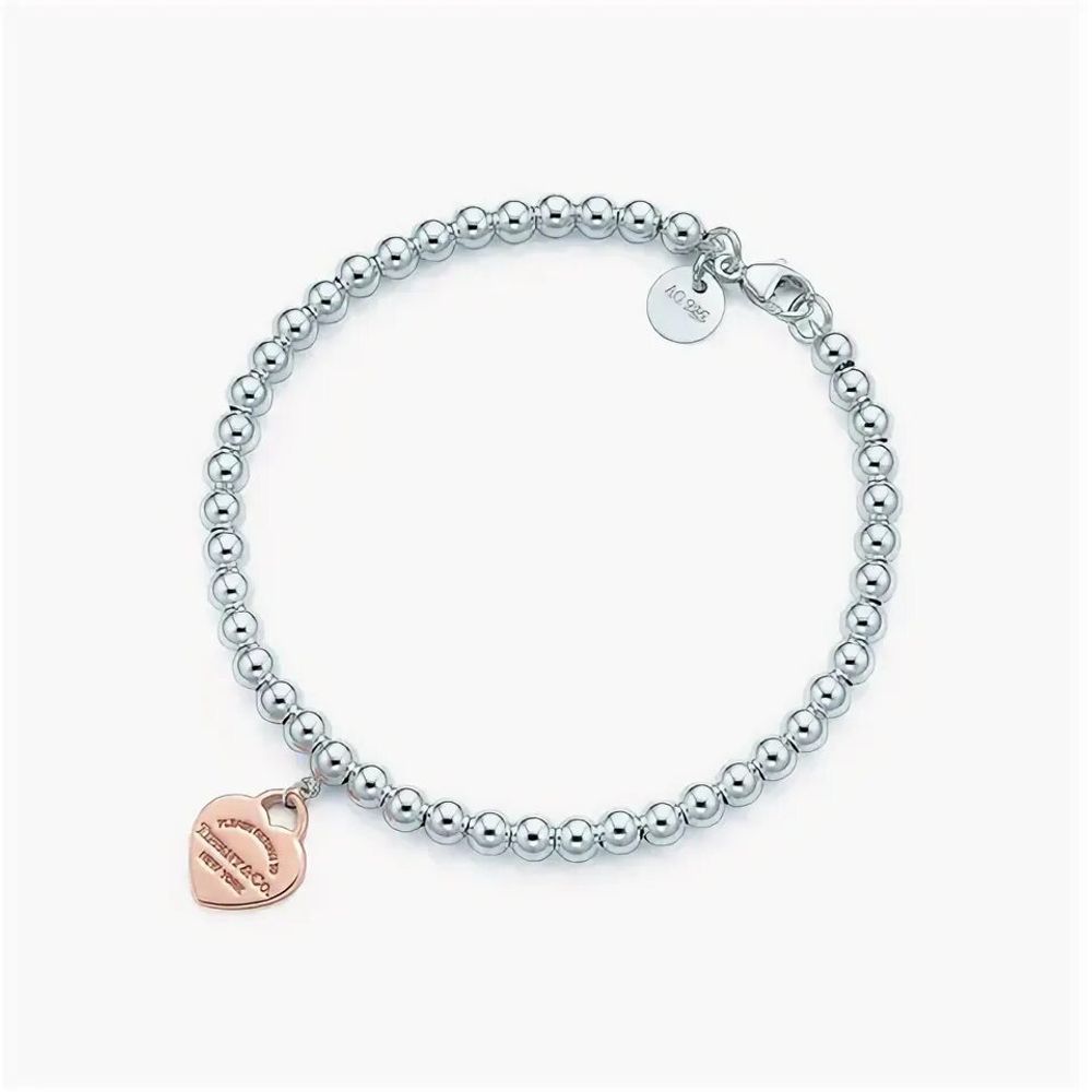 Подвеска из Rubedo на цепочке из серебра 925,. Tiffany 💠Limited edition. В наличии
