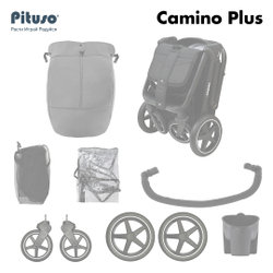 Pituso Коляска прогулочная CAMINO+ Black