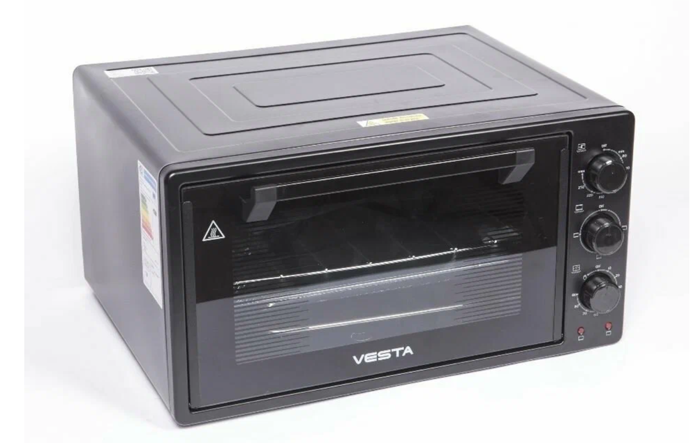 Электрическая мини-печь VESTA MP-V 2336 PL Чер/Чер Retro