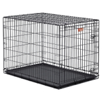 Клетка MidWest iCrate для собак 108х72х77h см 1 дверь черная