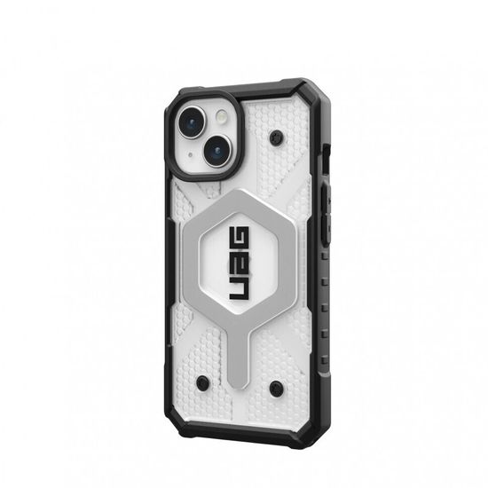 Чехол с поддержкой MAGSAFE Uag Pathfinder для iPhone 15 Plus 6.7", цвет прозрачный (iCe)