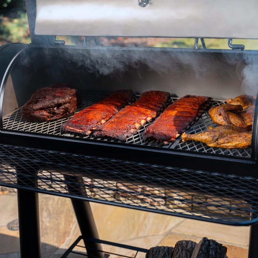 Коптильня Char-Griller Competition Pro™ Offset Smoker Charcoal Grill