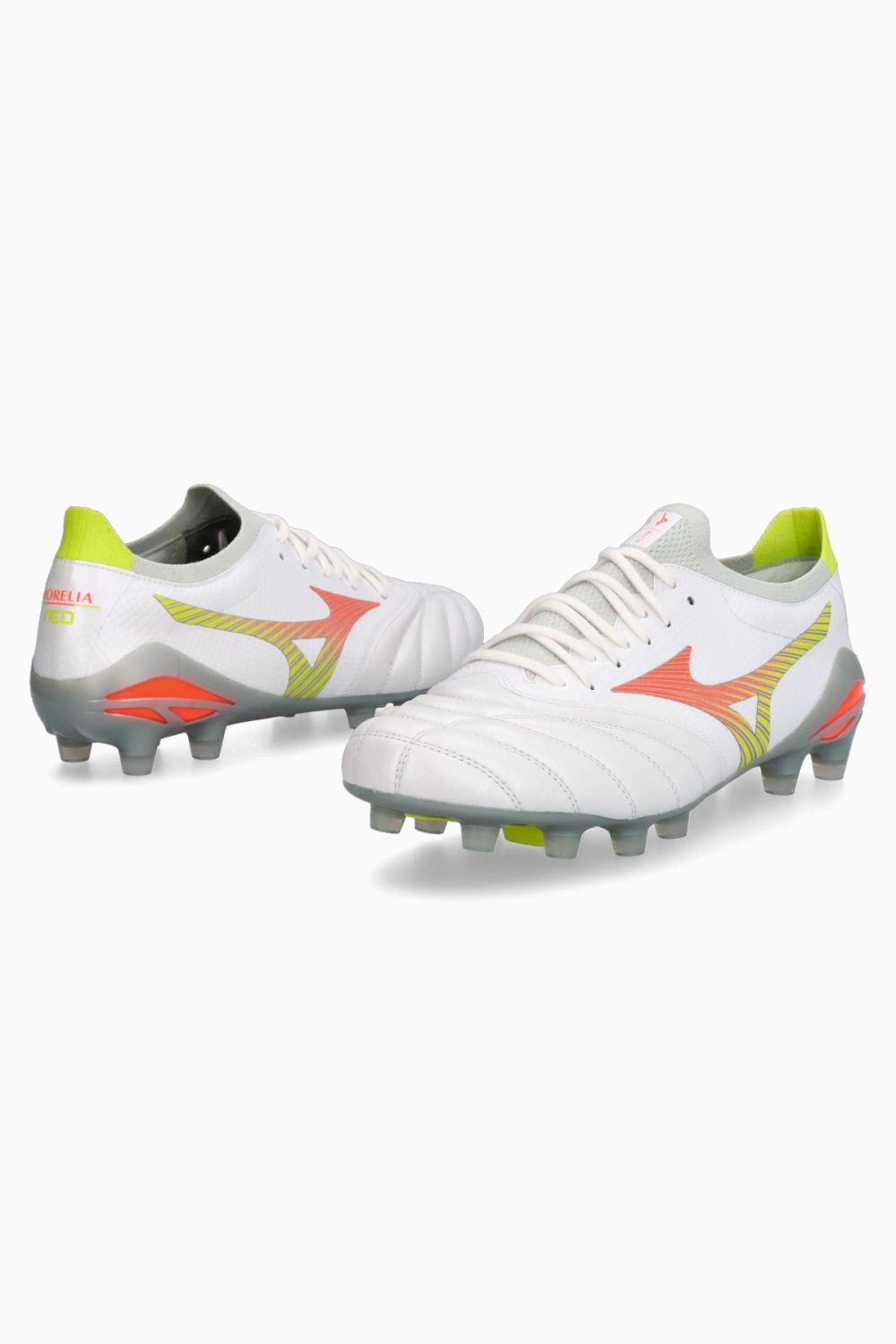 Бутсы Mizuno Morelia Neo V Beta Elite FG - серебряный