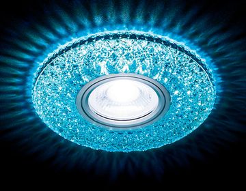 Точечный светильник S333 BL/WH хром/лазурный/MR16+3W (LED White 4200K) Ambrella