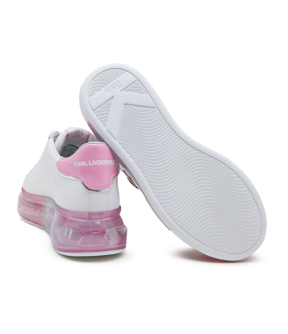 Кожаные кроссовки kapri kushion Karl Lagerfeld - белый(KL62630N)