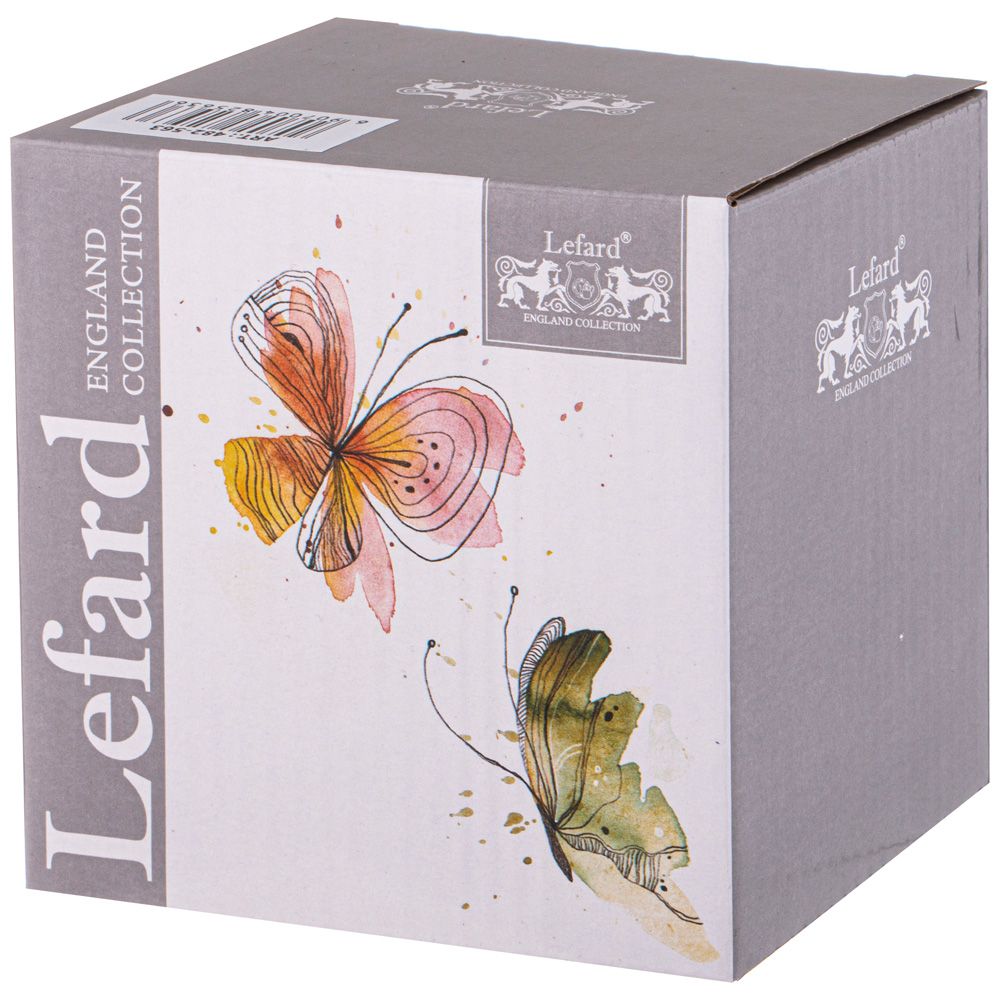 КРУЖКА LEFARD "БАБОЧКИ" 360 МЛ (КОР=36 ШТ) 12,1*8,7*10,7СМ