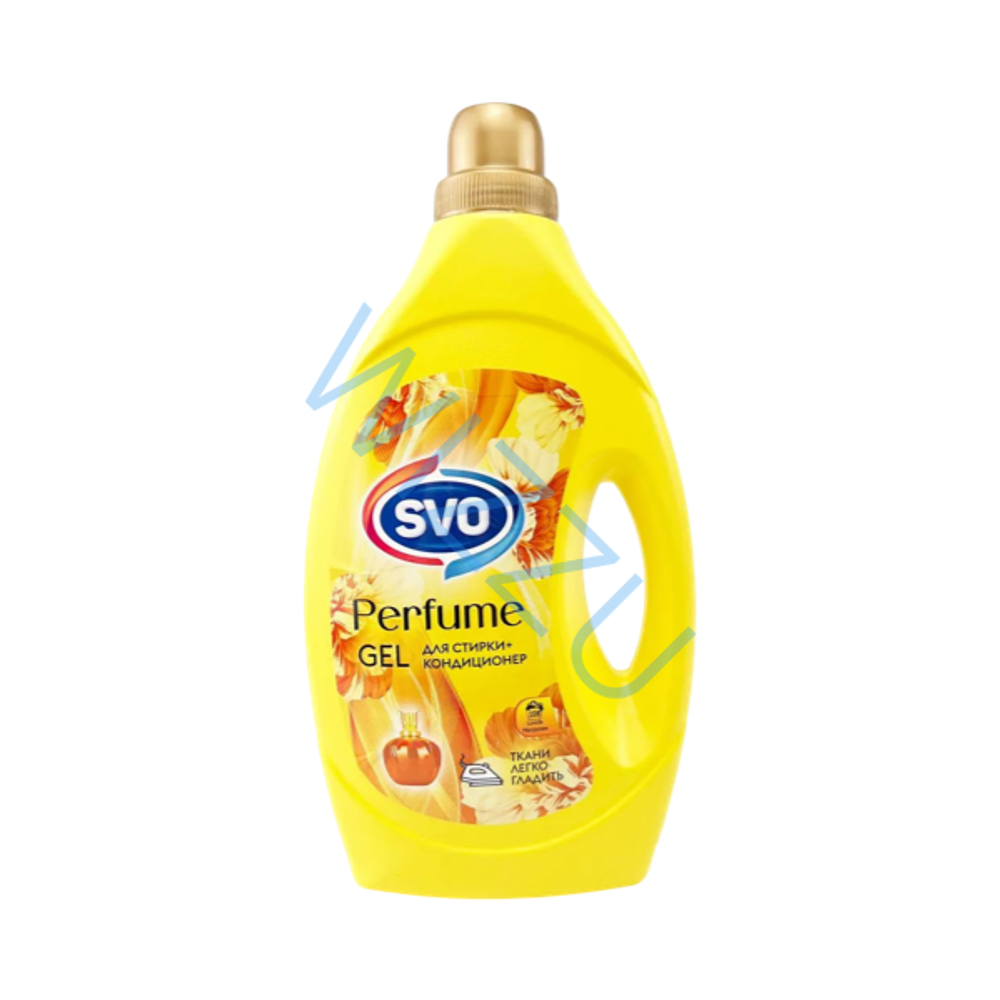 Гель для стирки+кондиционер Svo желтый Perfume Yellow 2700Мл