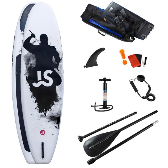 Надувная SUP-доска JS Board Ninja NJ335 335х82х15 см полный комплект