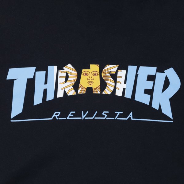 Худи Thrasher Argentina Hood (black) артикул: - купить в магазине Дайс