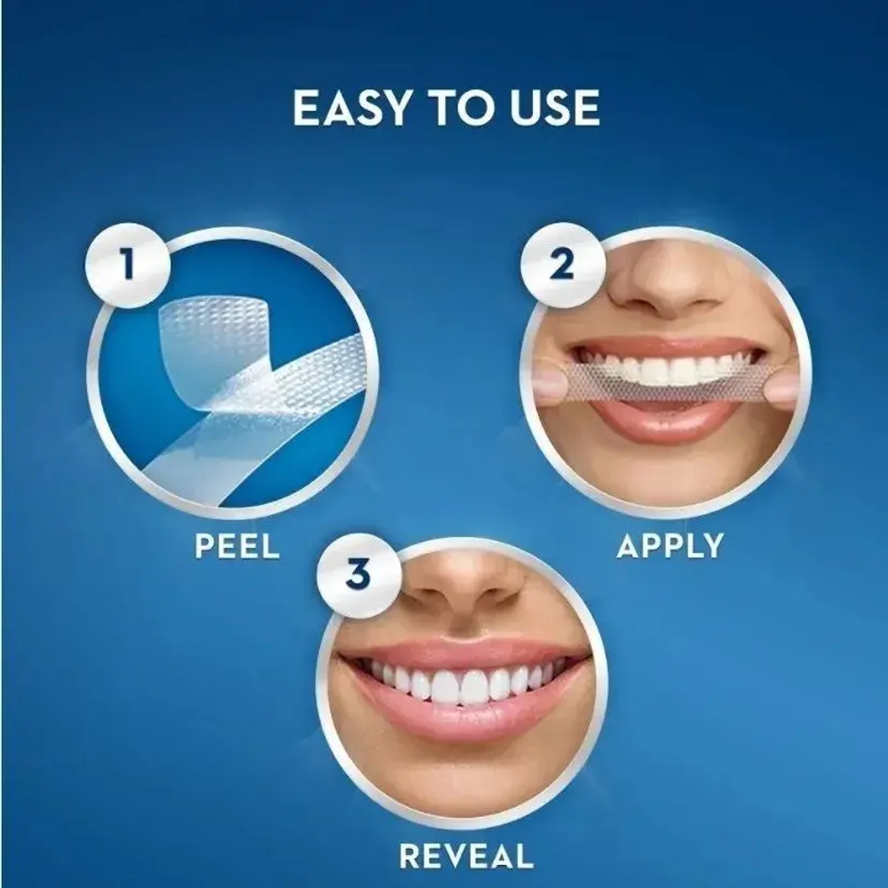 Отбеливающие полоски Crest 3D White Ageless Whitening (Radiant)