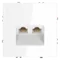 Розетка компьютерная двойная RJ45+RJ45 Cat 6 Voltum S70 Белый глянцевый VLS060201