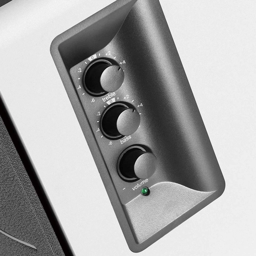 Edifier R1280T Silver/White — активная полочная акустическая система (2.0)