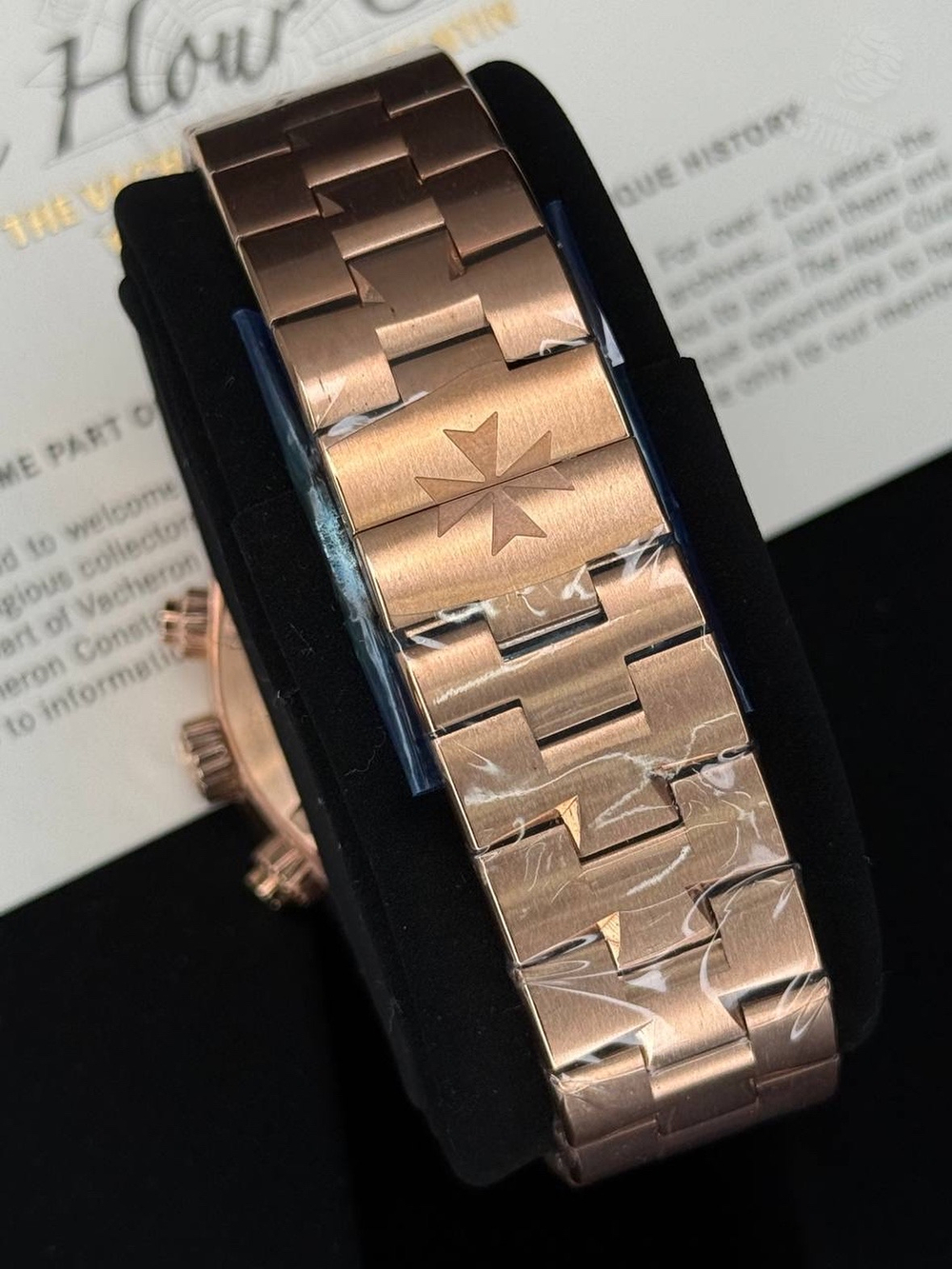 Часы Vacheron Constantin Overseas Chronograph Rose Gold Green Dial