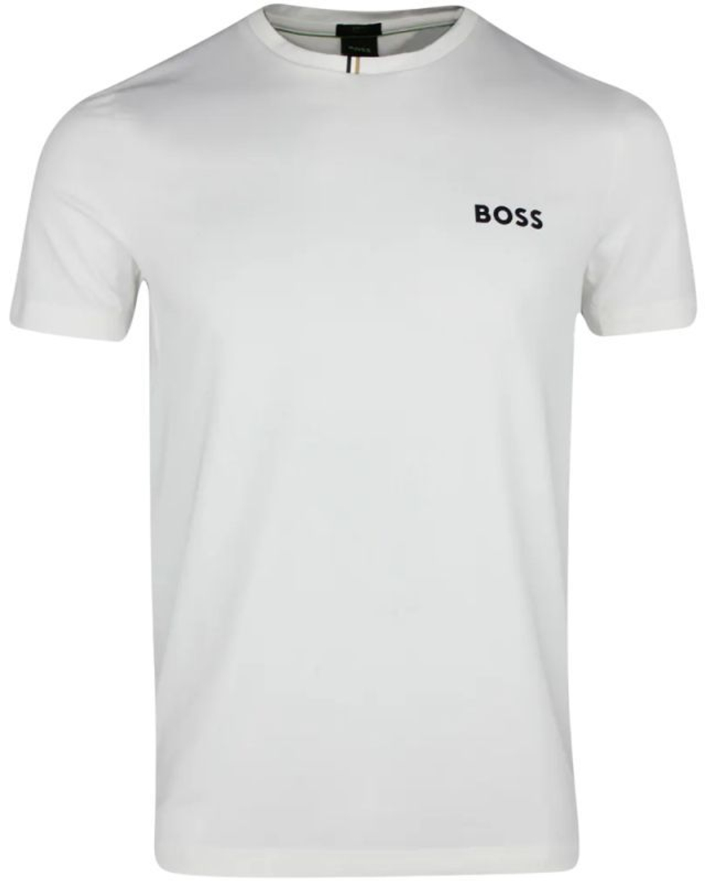 Мужская теннисная футболка BOSS Tee TOC — white