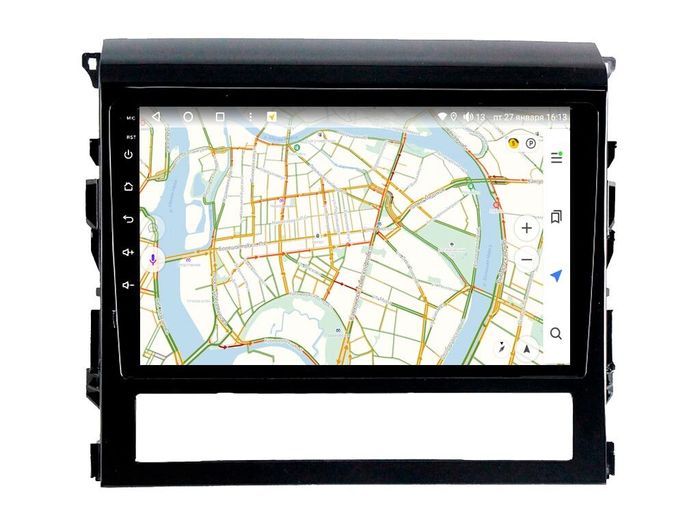 Магнитола для Toyota Land Cruiser 200 2015-2021 (без JBL) - Vaycar VA77-0609 на Android 13, 4G SIM-слот