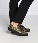 кроссовки logoball Giuseppe Zanotti - золотой(RU20051)