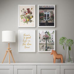 IKEA BILD (ИКЕА БИЛД) — Плакат, цветущий город, 30x40 см, фото 2