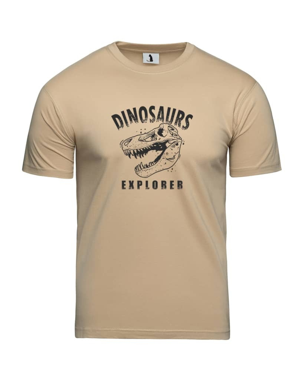Футболка Dinosaurs explorer бежевая