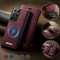 Чехол-кошелек CaseMe 2 in 1 MagSafe Samsung Galaxy S21 Ultra