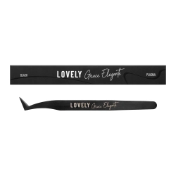 Пинцет с лазерной заточкой Сапожок Grace Elegante Black Lovely