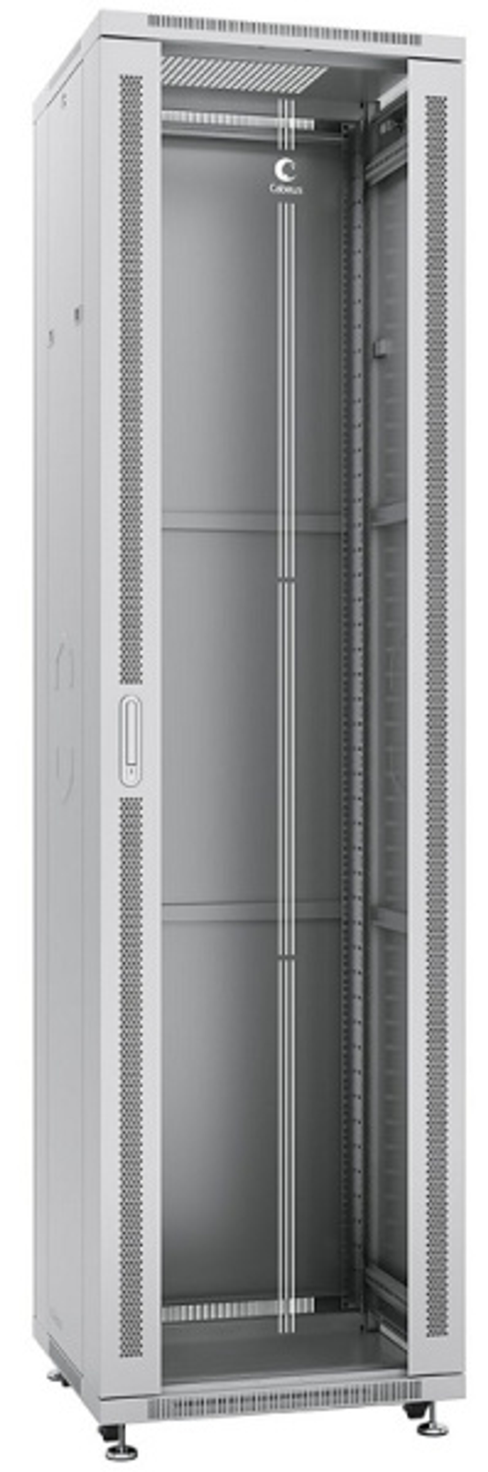 Шкаф напольный 19", 47U Cabeus SH-05C-47U60/100