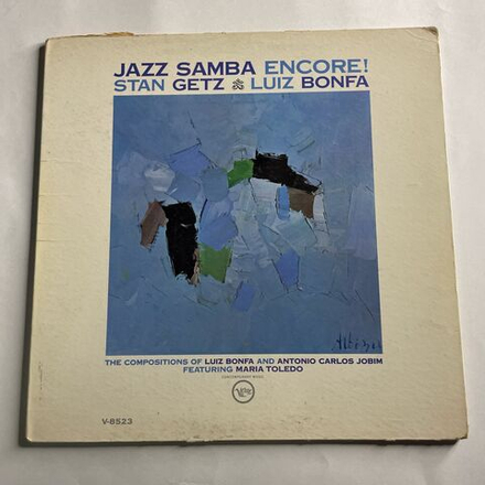 Винтажная виниловая пластинка LP Stan Getz, Luiz Bonfa, Jazz Samba Encore (США 1963)