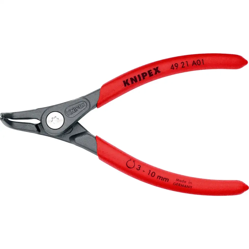Прецизионные щипцы для стопорных колец черненая 130 мм Knipex 49 21 A01