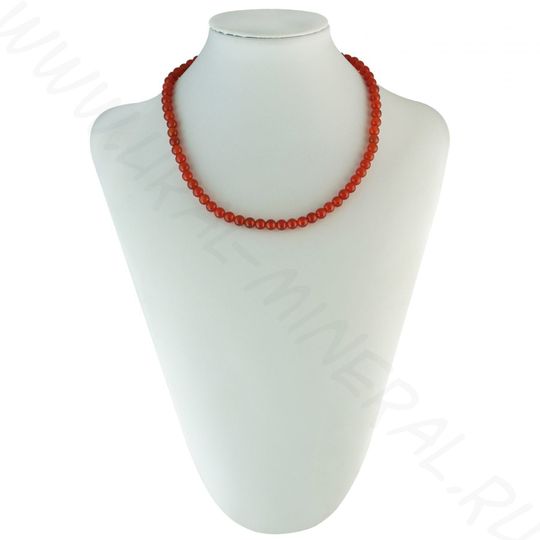 Бусы Сердолик (6 мм)