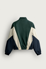 КУРТКА ИЗ ТЕХНИЧЕСКОЙ ТКАНИ В СТИЛЕ КОЛОР-БЛОК — ZARA