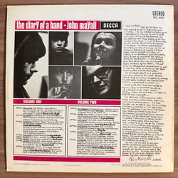 Виниловая пластинка John Mayall's Bluesbreakers - The Diary Of A Band Volume One LP