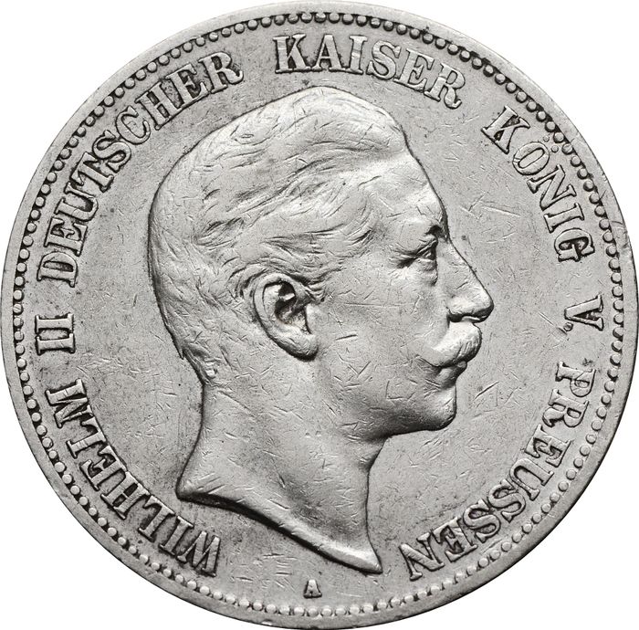 5 марок 1902 Германская империя (Пруссия)